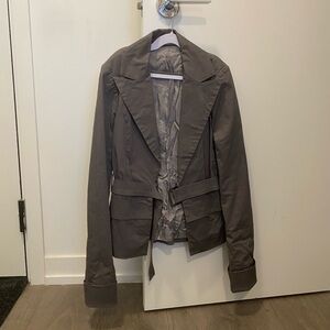 Gray Blazer made in Italy XS
